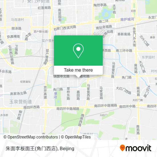朱面李板面王(角门西店) map