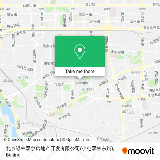 北京绿林双泉房地产开发有限公司(小屯双林东路) map