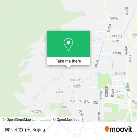 国宏卧龙山庄 map