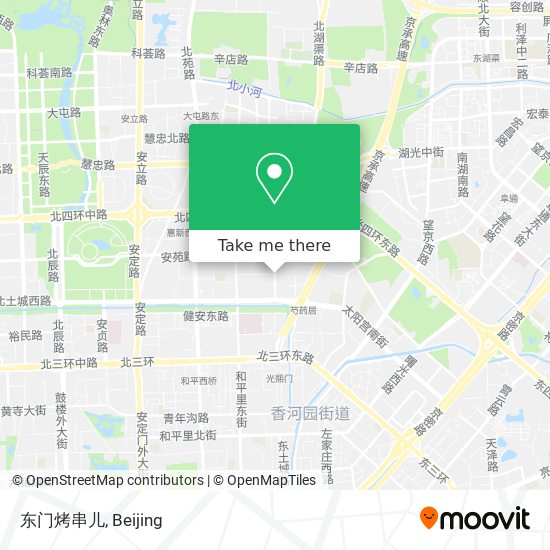 东门烤串儿 map