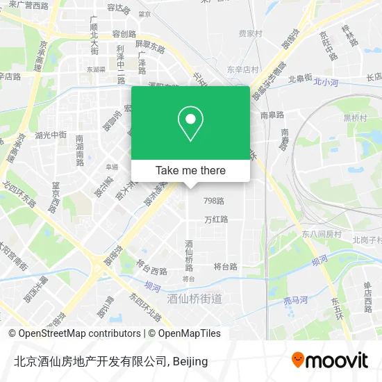 北京酒仙房地产开发有限公司 map