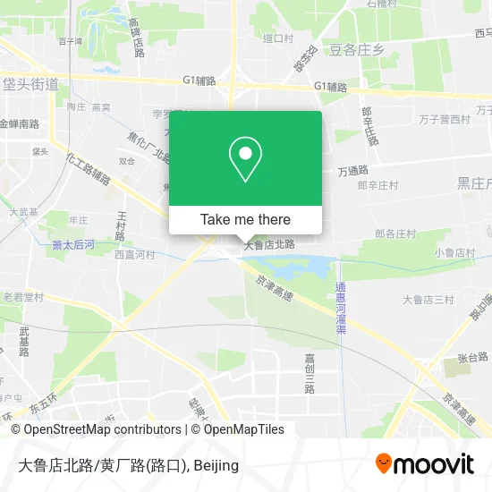 大鲁店北路/黄厂路(路口) map