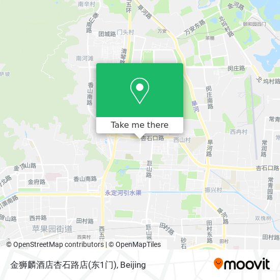 金狮麟酒店杏石路店(东1门) map