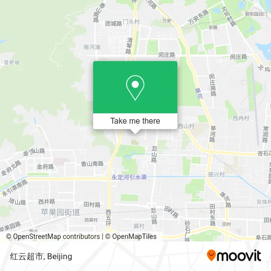 红云超市 map