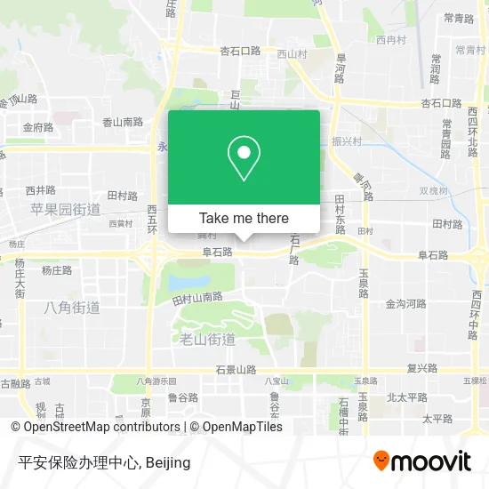 平安保险办理中心 map