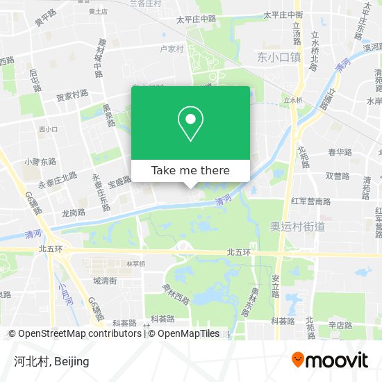 河北村 map