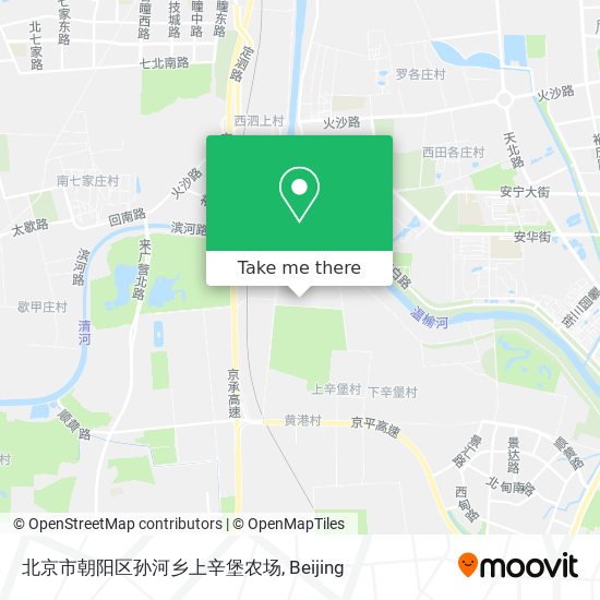 北京市朝阳区孙河乡上辛堡农场 map