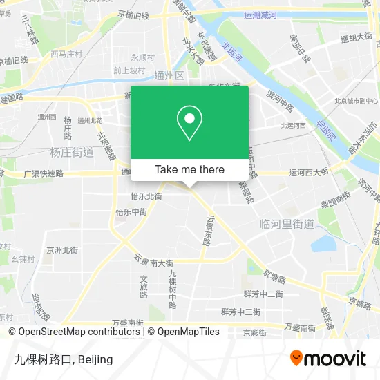 九棵树路口 map