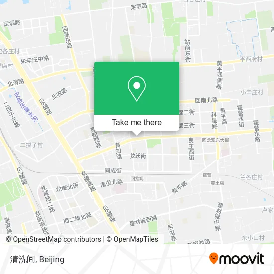 清洗间 map