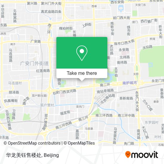 华龙美钰售楼处 map
