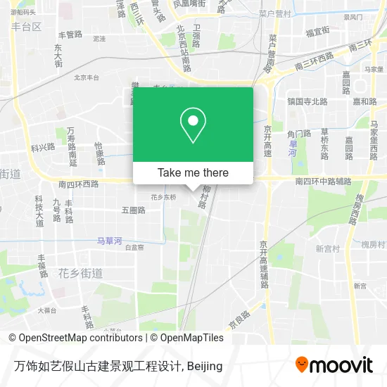 万饰如艺假山古建景观工程设计 map