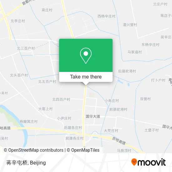 蒋辛屯桥 map