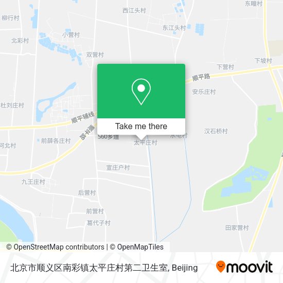 北京市顺义区南彩镇太平庄村第二卫生室 map