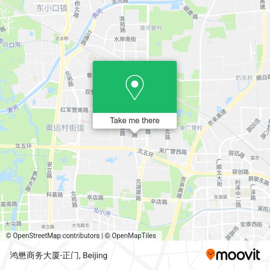鸿懋商务大厦-正门 map