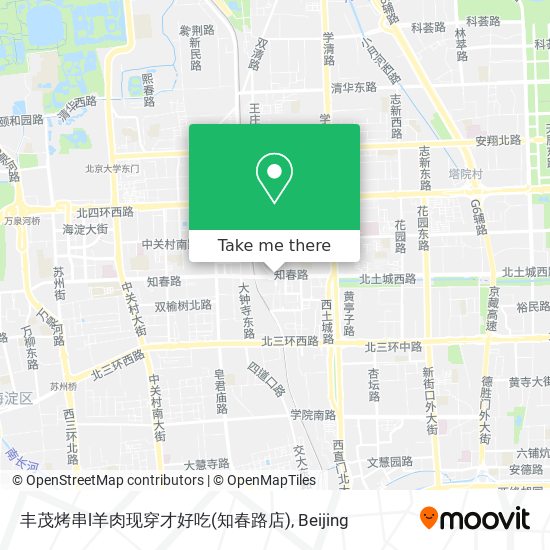 丰茂烤串l羊肉现穿才好吃(知春路店) map