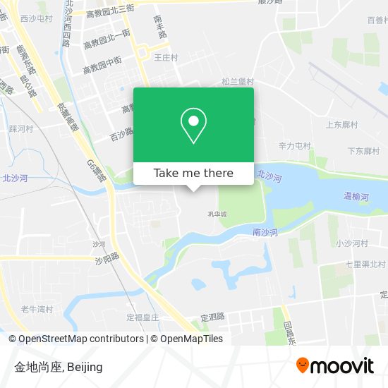 金地尚座 map