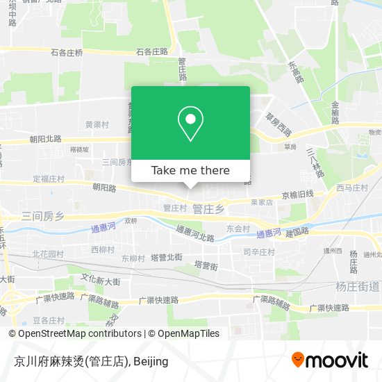 京川府麻辣烫(管庄店) map