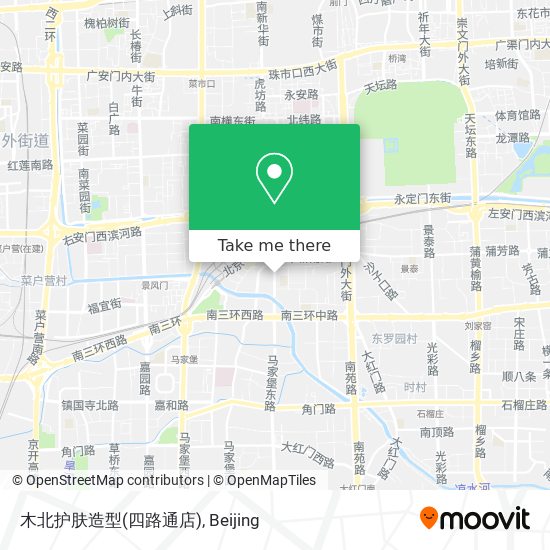 木北护肤造型(四路通店) map