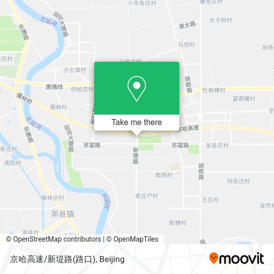 京哈高速/新堤路(路口) map