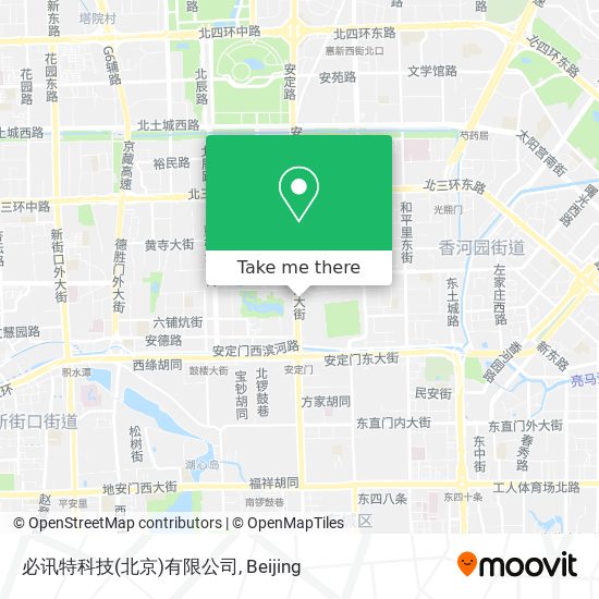 必讯特科技(北京)有限公司 map