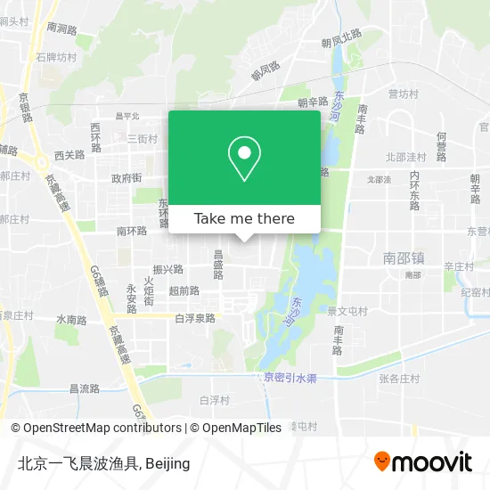 北京一飞晨波渔具 map