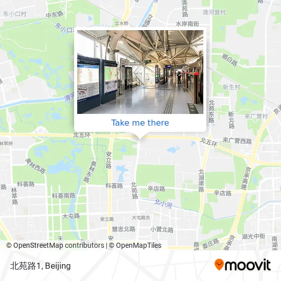 北苑路1 map