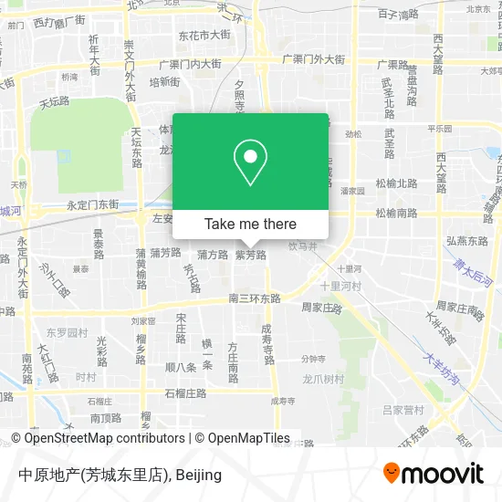 中原地产(芳城东里店) map