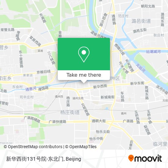 新华西街131号院-东北门 map
