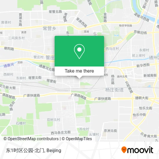东1时区公园-北门 map