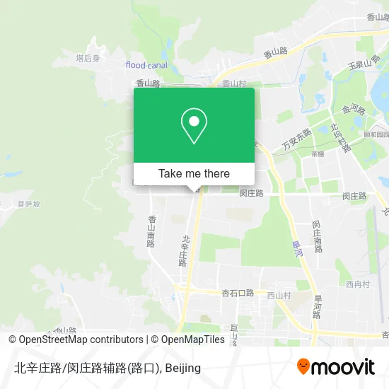 北辛庄路/闵庄路辅路(路口) map