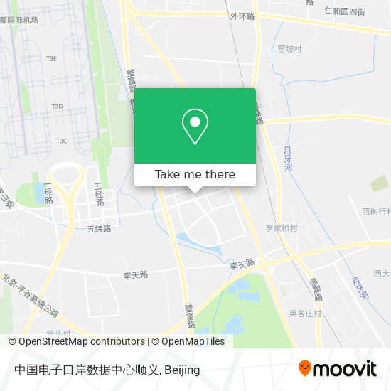 中国电子口岸数据中心顺义 map