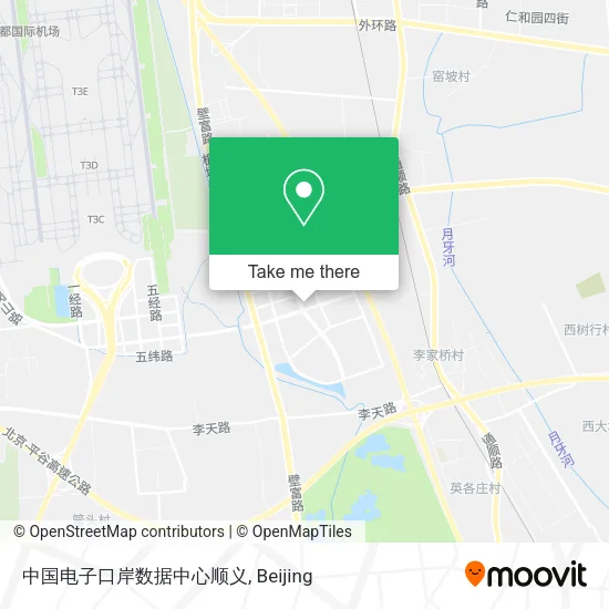 中国电子口岸数据中心顺义 map