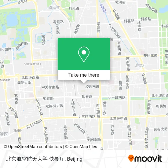 北京航空航天大学-快餐厅 map