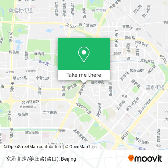 京承高速/姜庄路(路口) map