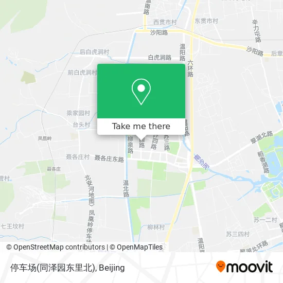 停车场(同泽园东里北) map