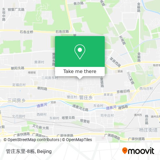 管庄东里-8栋 map