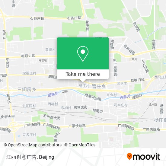 江丽创意广告 map