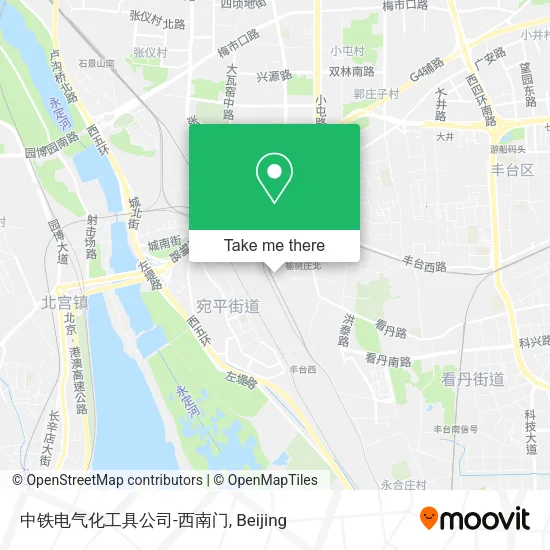中铁电气化工具公司-西南门 map