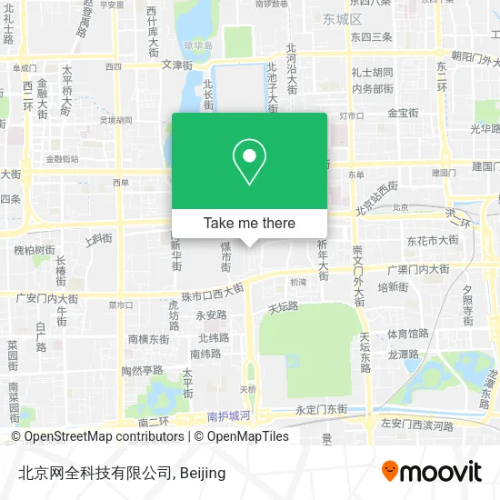 北京网全科技有限公司 map