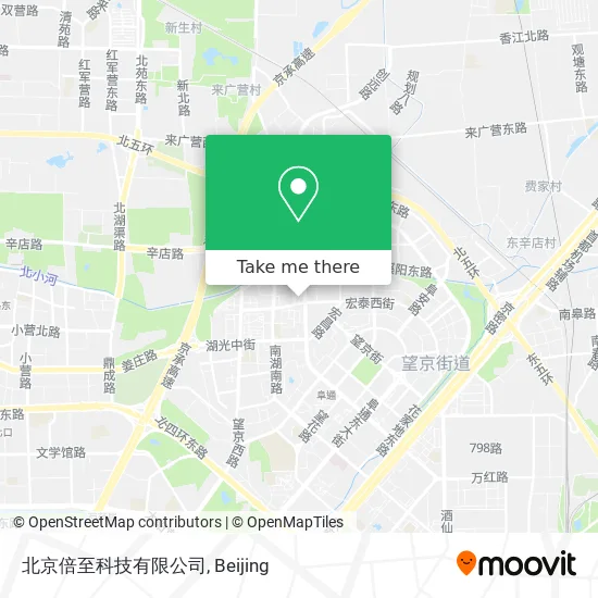 北京倍至科技有限公司 map
