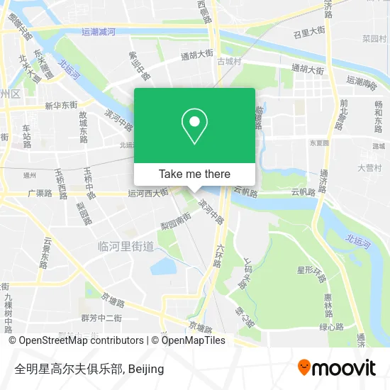全明星高尔夫俱乐部 map