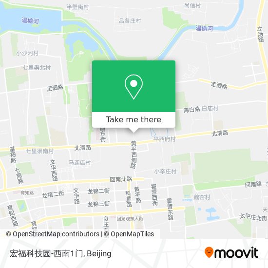 宏福科技园-西南1门 map