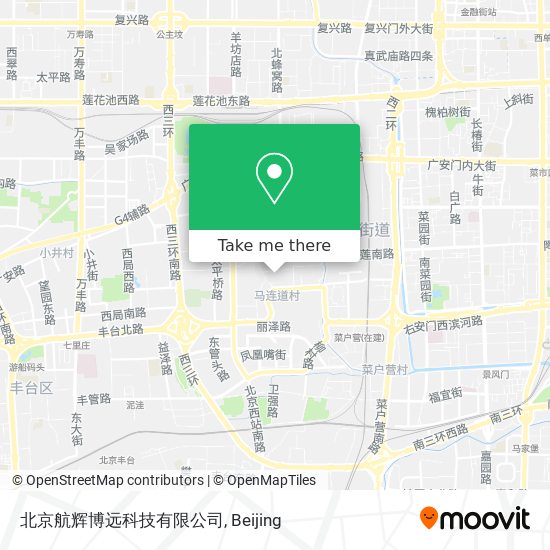 北京航辉博远科技有限公司 map