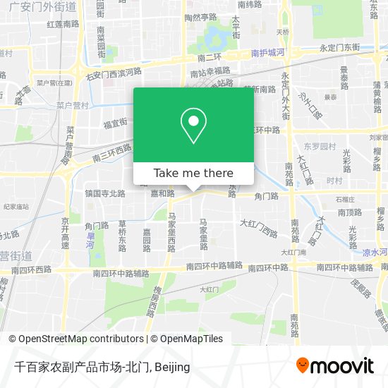 千百家农副产品市场-北门 map