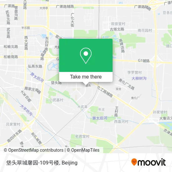 垡头翠城馨园-109号楼 map