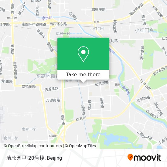清欣园甲-20号楼 map