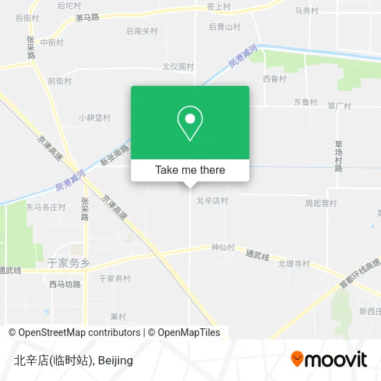 北辛店(临时站) map