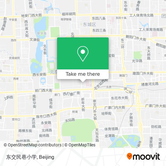 东交民巷小学 map