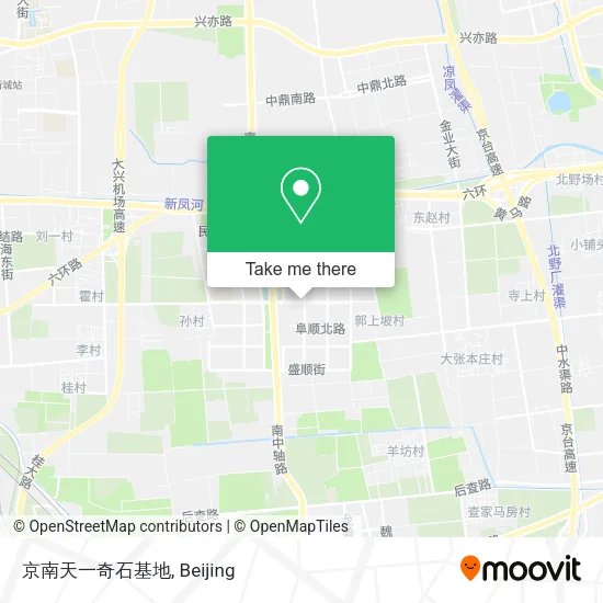 京南天一奇石基地 map
