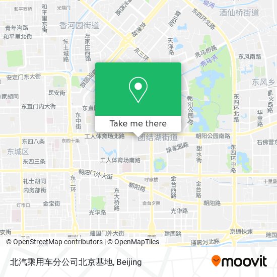 北汽乘用车分公司北京基地 map